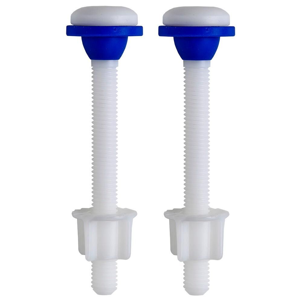 Parafuso para Fixação para Caixa Acoplada Blukit com 2 peças Cromado