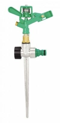 Irrigador Aspersor de Impulso Verde Tramontina