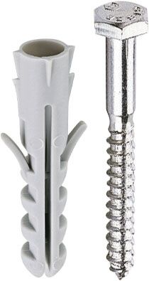 Bucha para Concreto com Parafuso Bemfixa 8mm 20 Peças