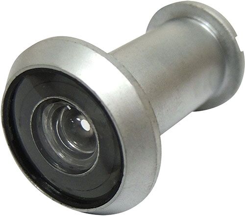 Olho Mágico Bemfixa 180° Zamak Cromado Fosco