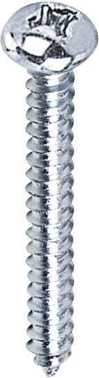 Parafuso de Ferro Auto Atarrachante Bemfixa 3,9x25mm Cabeça de Panela 20 Peças