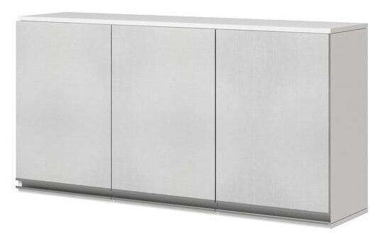 Armário Aéreo Camboriú 3 Portas C-Linea 120cm Branco