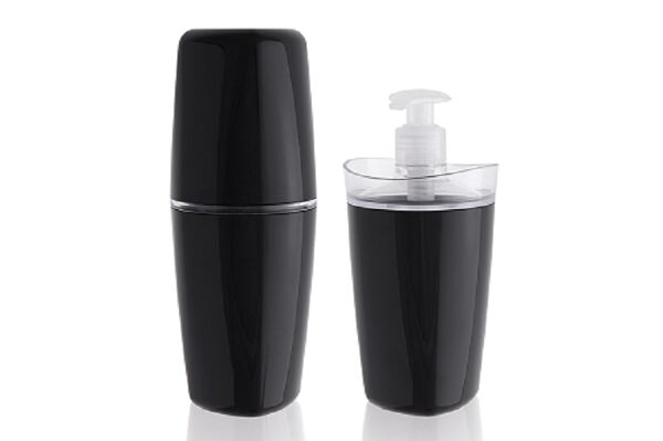 Kit de Acessórios para Banheiro 2 Peças Preto Martiplast