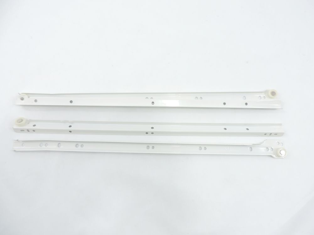 Corrediça com Roldana Zamar 30cm Branca