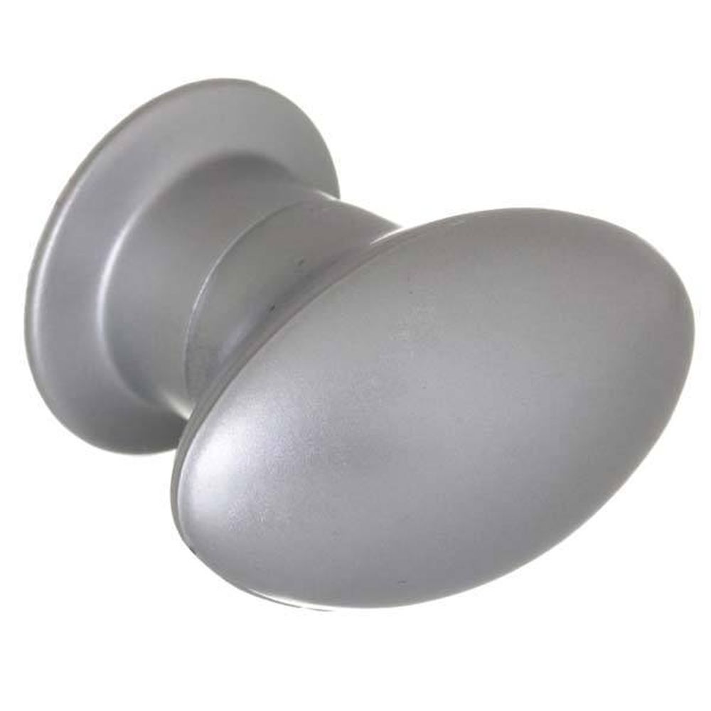 Puxador Zamar Oval Cromado Fosco 38mm