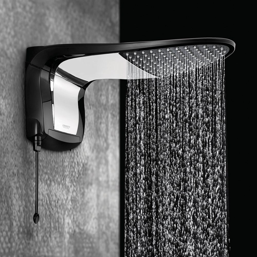 Chuveiro Eletrônico Acqua Wave Ultra Preto/Cromado Lorenzetti