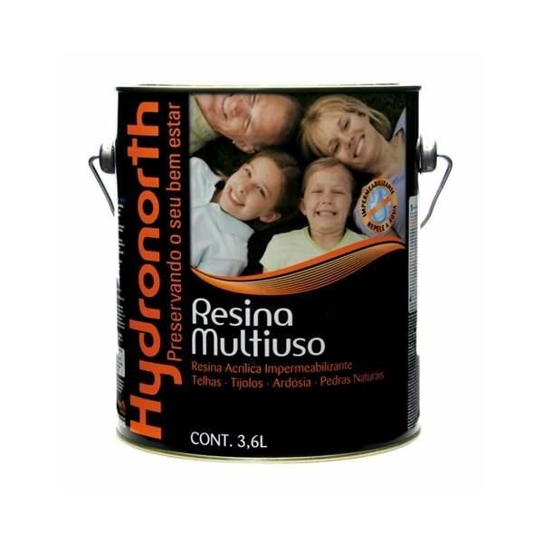 Resina Acrílica Multiuso 3,6L Cerâmica Onix Hydronorth
