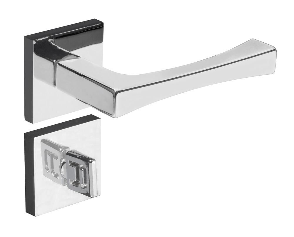 Fechadura Roseta para Banheiro 55mm Vivaldi Cromado 885-90 Pado
