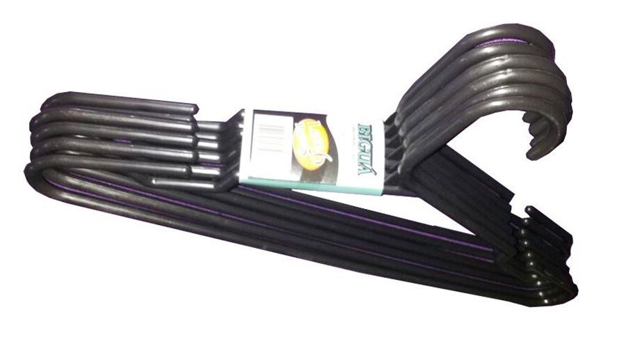 Cabide Casa&Ideia Preto Leve 6 Pague 5