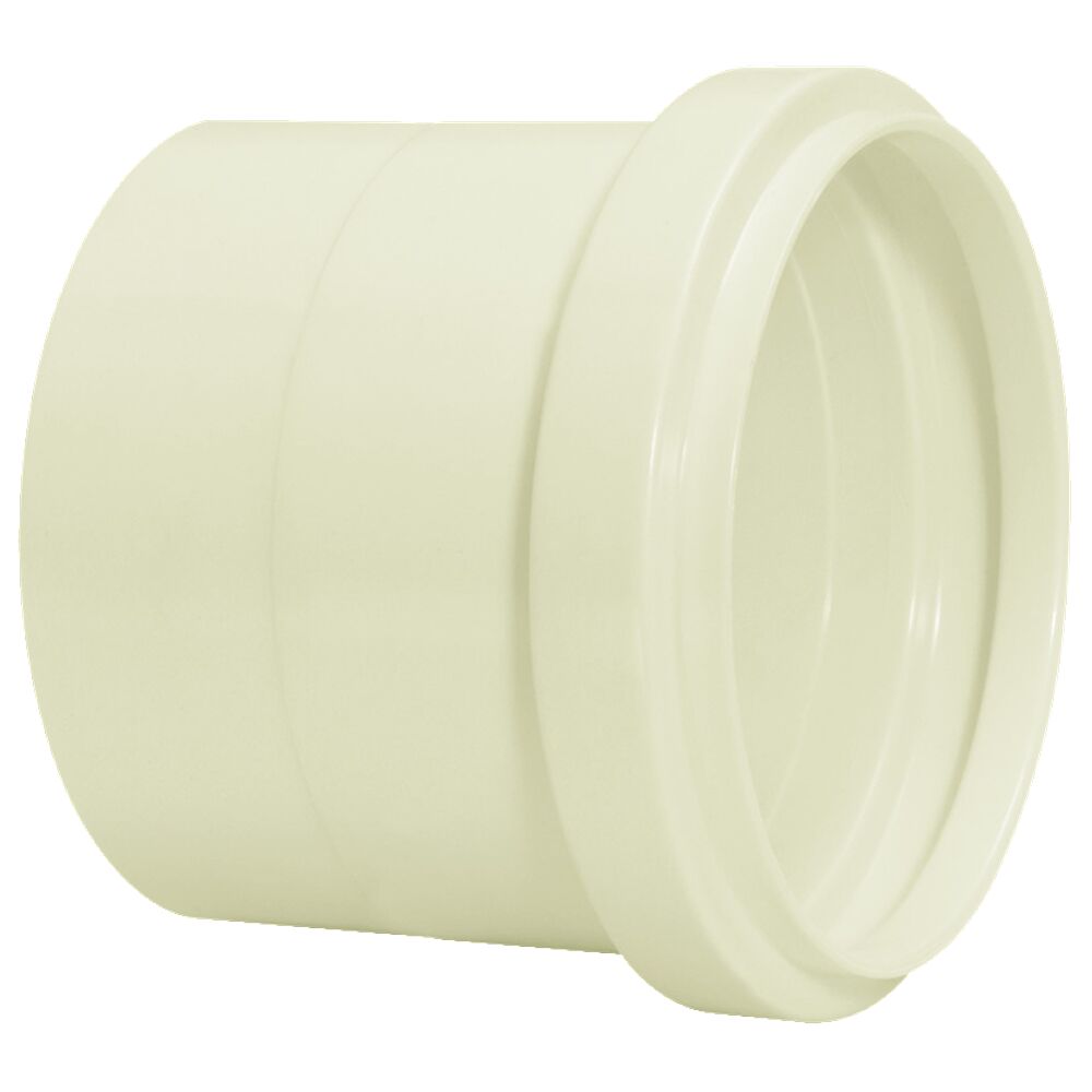 Luva 40mm Pvc Esgoto Branco Amanco