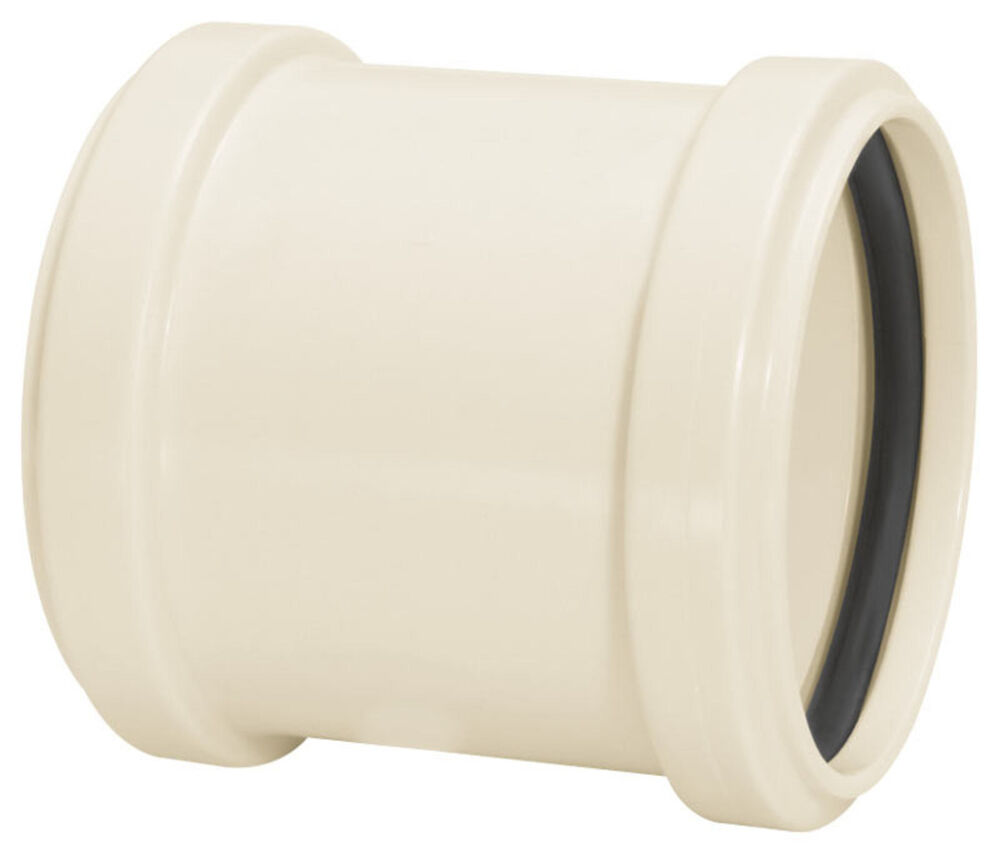 Luva Correr 50mm Pvc Esgoto Branco Amanco