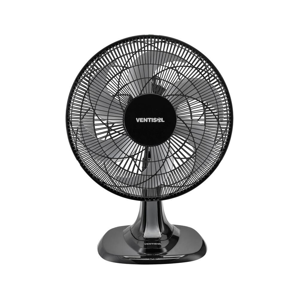 Ventilador de Mesa 40cm Turbo 6 Pás Preto Ventisol