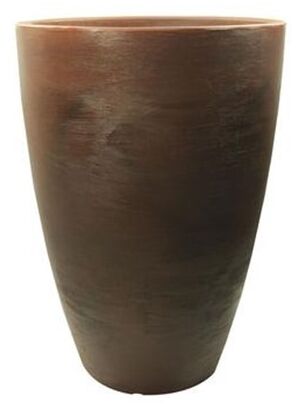 Vaso Malta Cone Redondo 40x30cm Rusty Vasart
