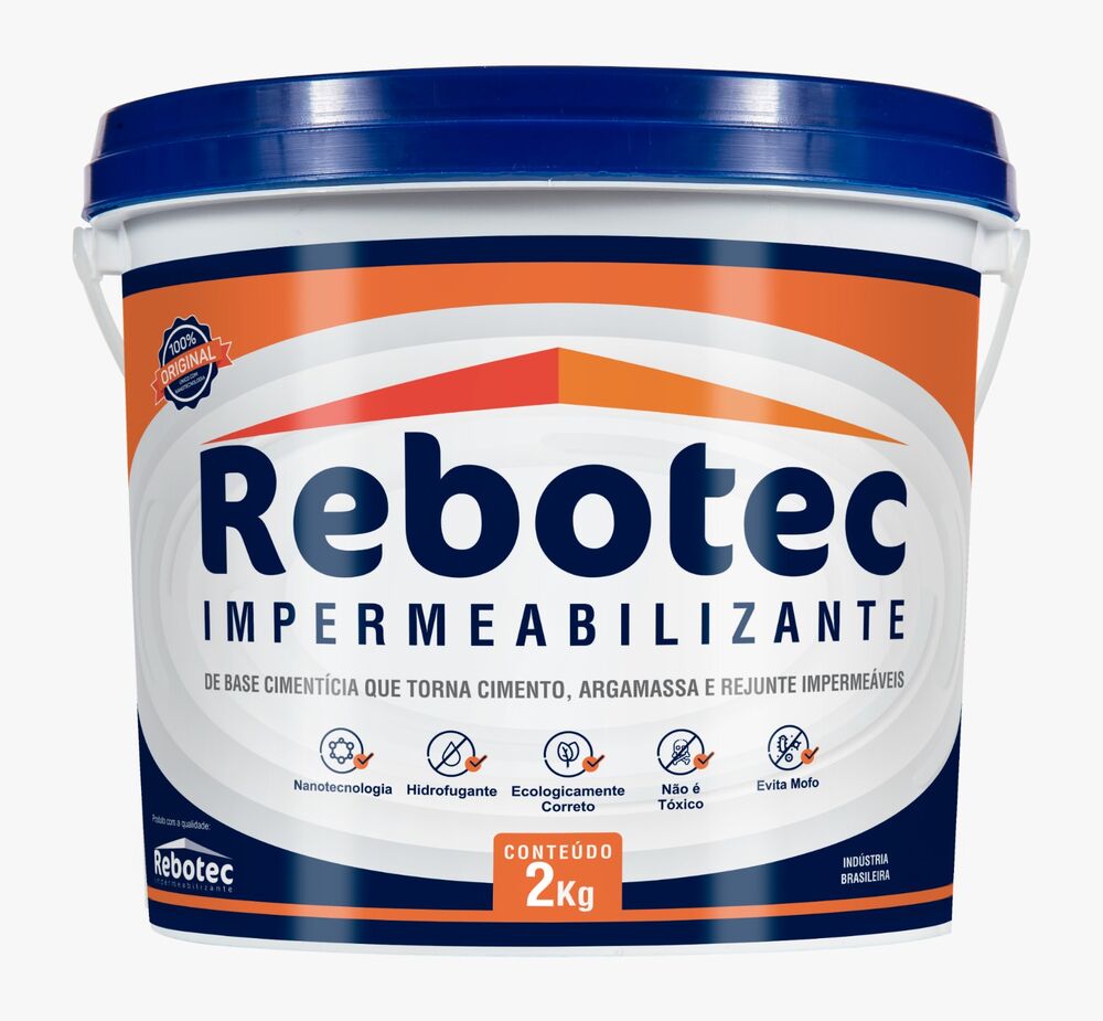 Aditivo Impermeabilizante 2Kg Rebotec