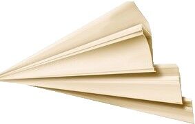 Meia Cana PVC Plastilit 3,3cmx3,8cmx6m Nogueira