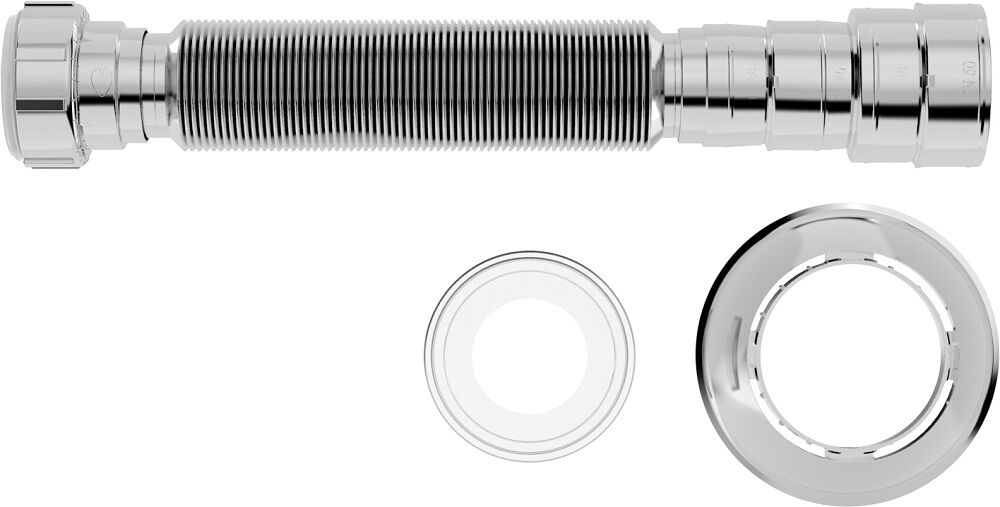 Sifão Tubo Extensivo Universal Cromado Blukit