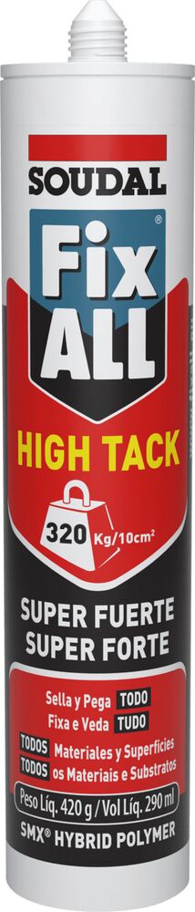 Selante Soudal Fix All High Tack 290ml 420g Branco