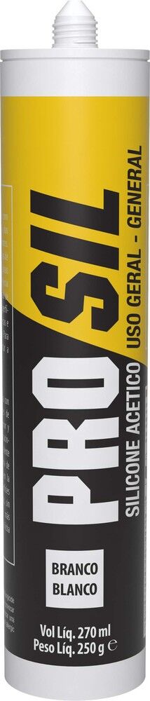 Silicone Acético Prosil Soudal 250g Branco