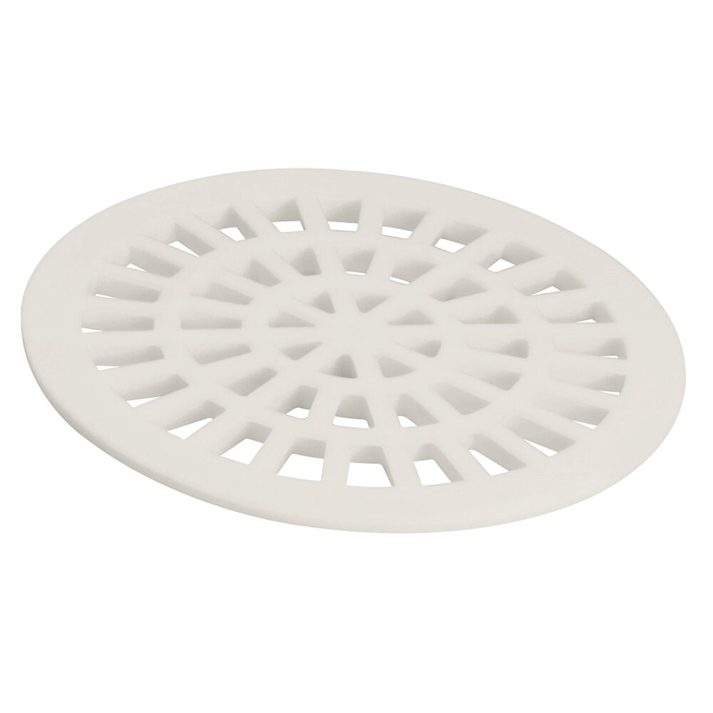 Grelha para Caixa Sifonada 100mm N1 Branco Redondo Amanco