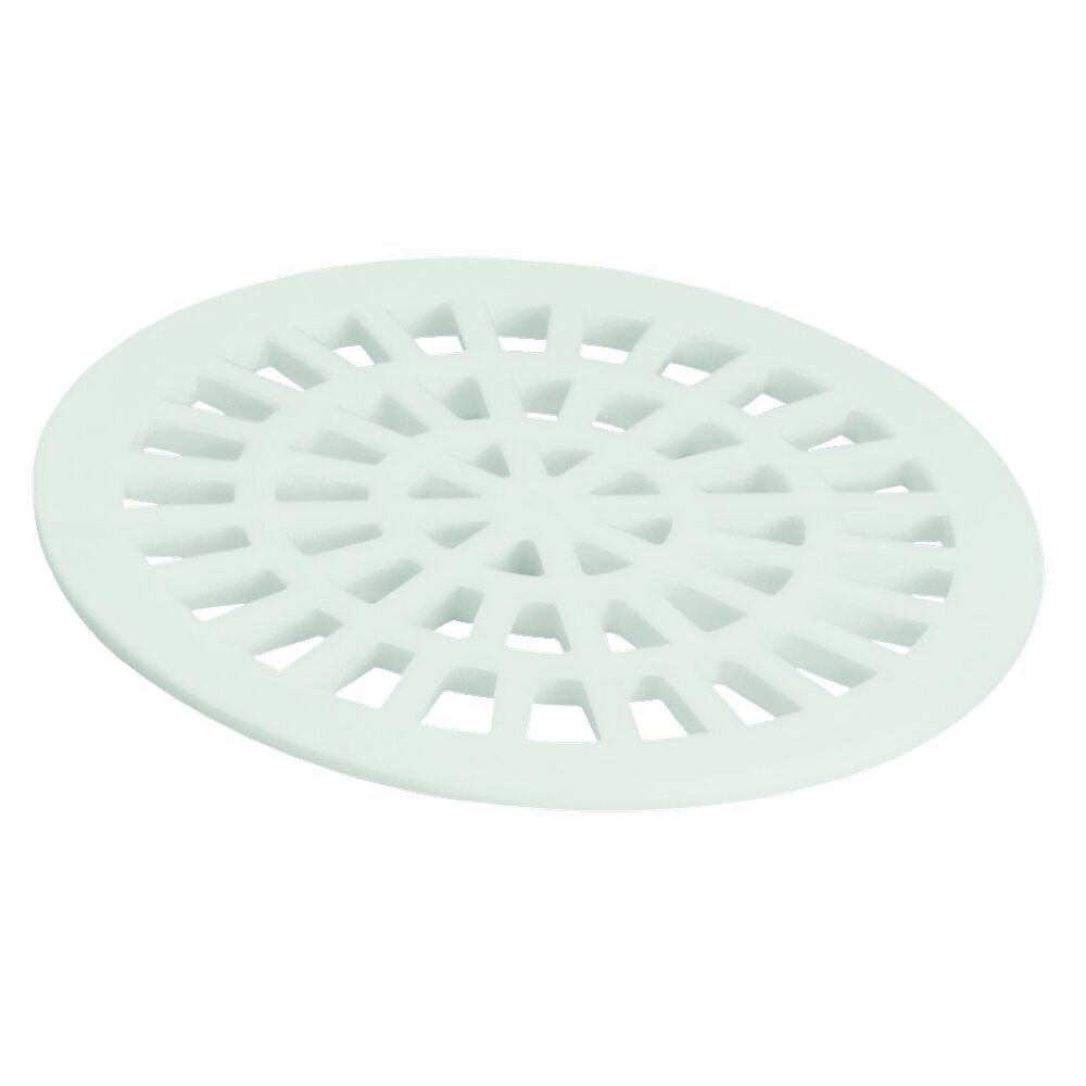 Grelha para Caixa Sifonada 150mm N3 Branco Redondo Amanco