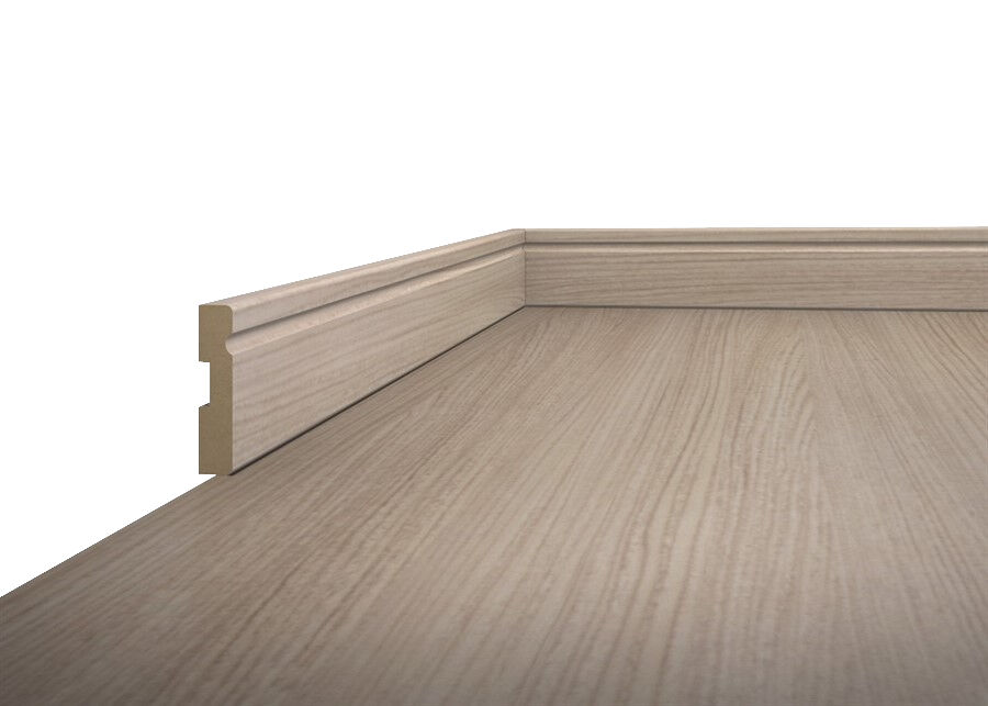 Rodapé MDF Estilo Padrão 17 7x240 Eucafloor