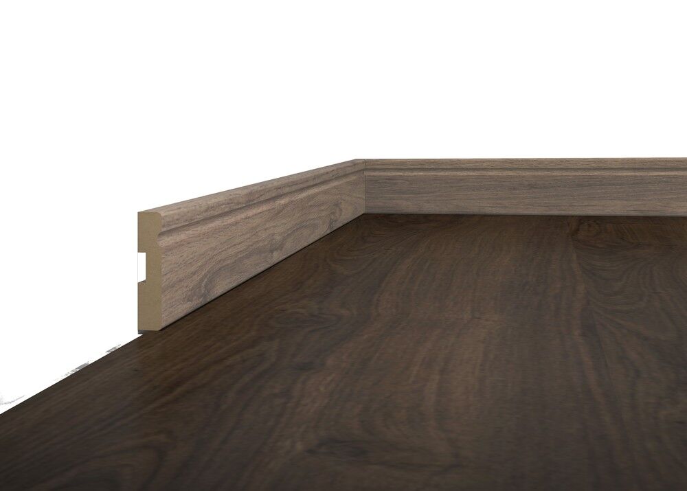 Rodapé Estilo Padrão 18 2,4x0,07m Carvalho Canela Eucafloor