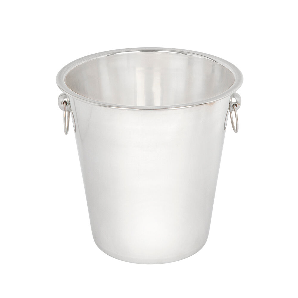 Balde para Bebidas com Argola 4,8L Inox Casa&Ideia