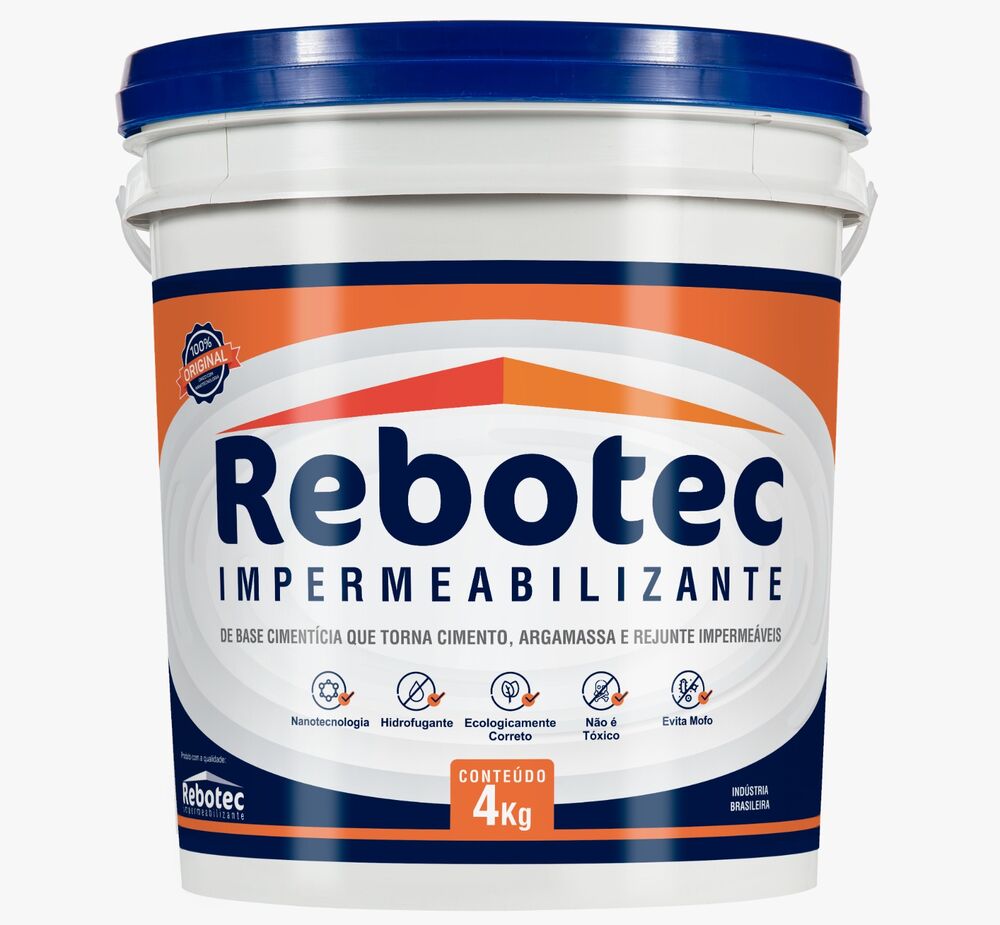 Aditivo Impermeabilizante 4kg Rebotec