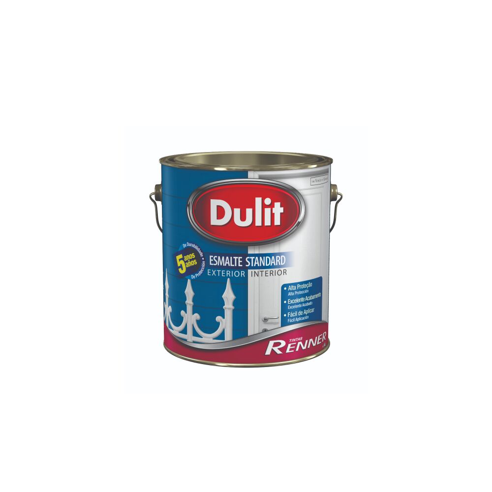 Tinta Esmalte Renner Esmalte Dulit Standard 3,6L Branco Brilhante