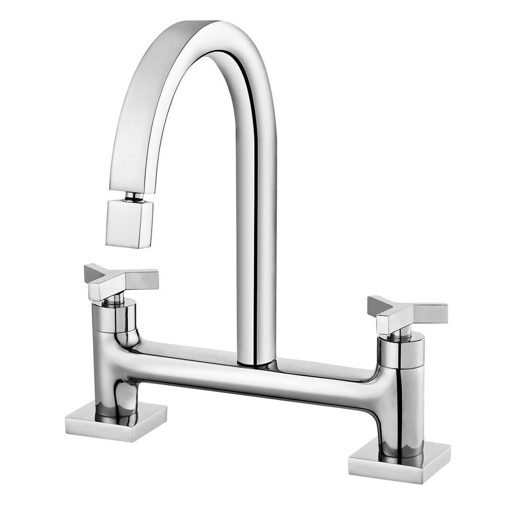 Torneira Misturador para Cozinha de Mesa Bica Alta 1/2