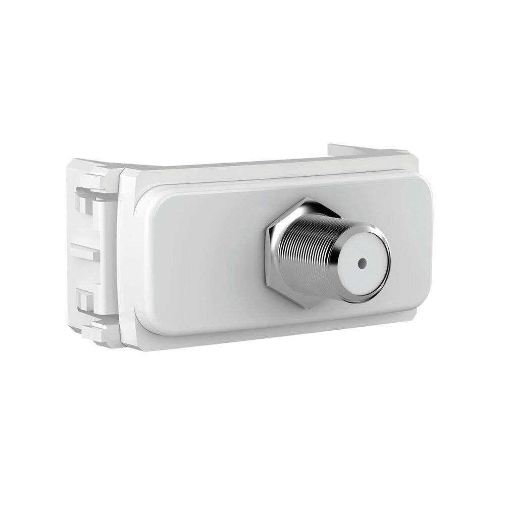 Módulo TV/SAT Coaxial Weg Composé Branco