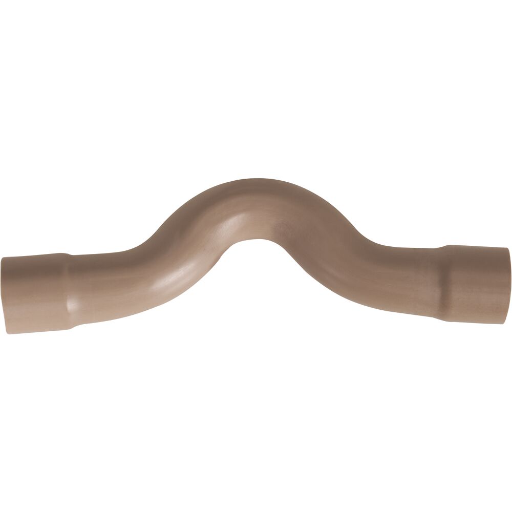 Curva Transposição 32mm Pvc Sold Marrom Amanco