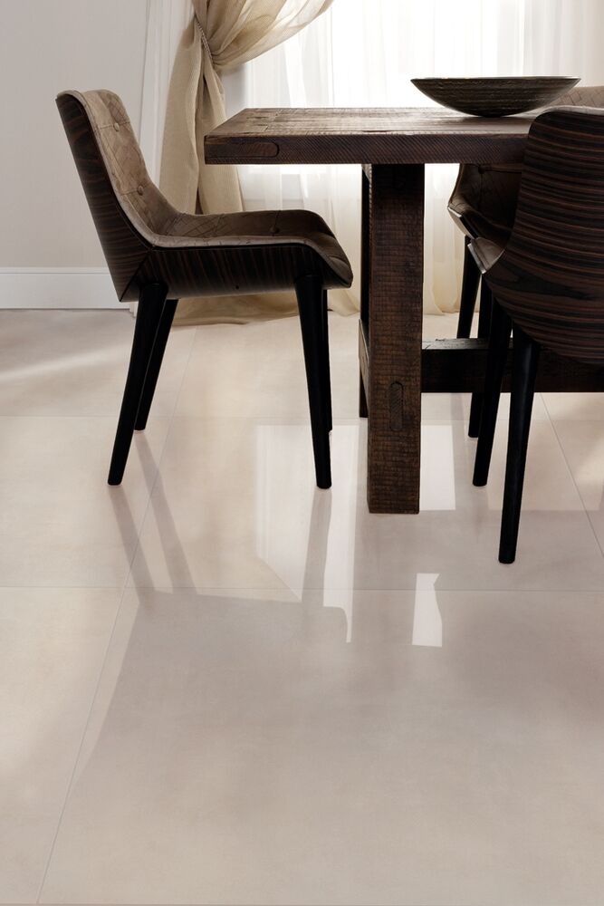 Porcelanato Munari Marfim Retificado Polido 90x90 Eliane