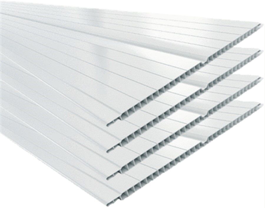 Forro PVC 8mmx20cmx3m Gemini Branco Neve Pro Forma