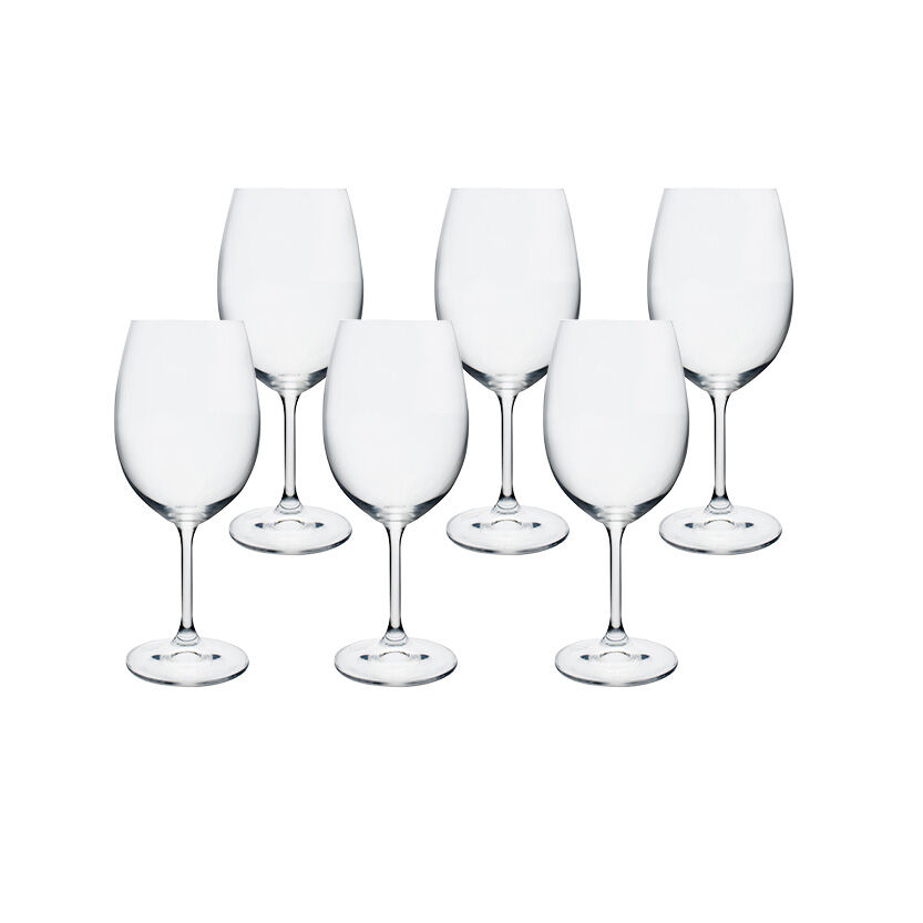 Jogo de Taças para Vinho 350ml Martina 6 Peças Bohemia