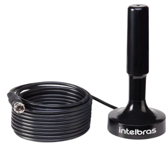 Antena Interna TV UHF-HDTV Preta Intelbrás