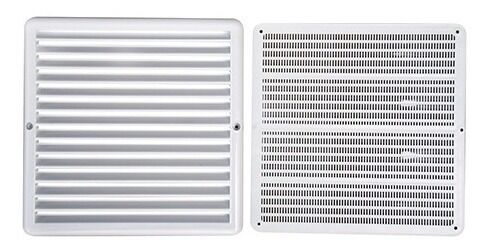 Grade de Ventilação 25x25cm Quadrada com Tela ITC