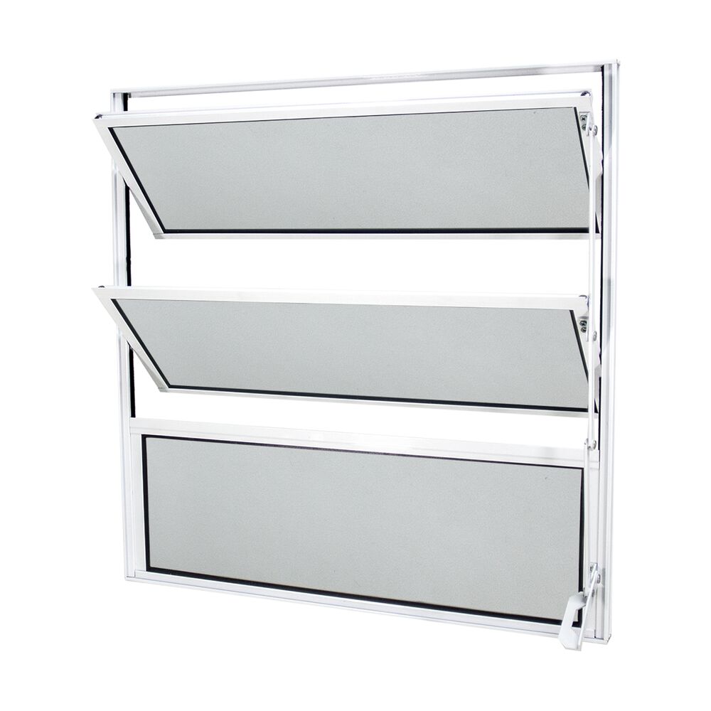 Janela Basculante Alumínio Classic 60x80cm Branca CRV