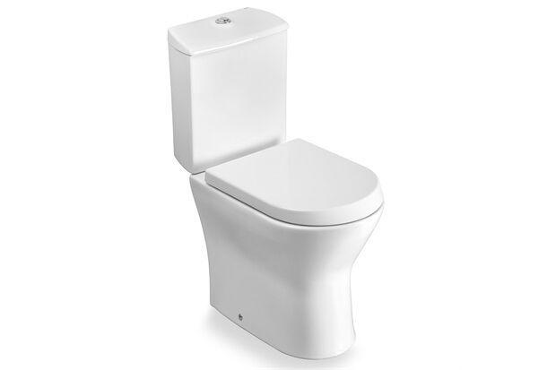 Kit Vaso Sanitário com Caixa Acoplada Acionamento Duplo 3/6L Nexo Branco Roca