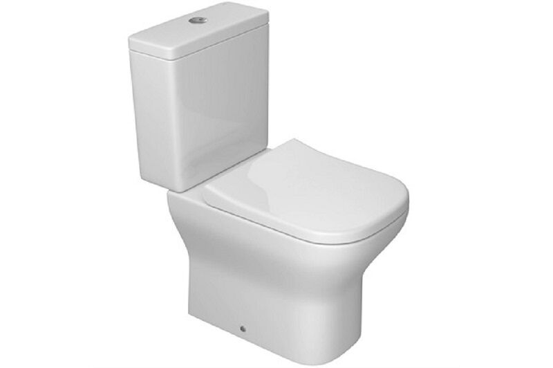 Kit Vaso Sanitário com Caixa Acoplada Acionamento Duplo 3/6L Axis Branco Gelo Deca