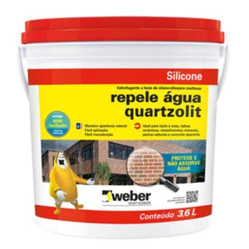 Silicone Repele Água 3,6L Quartzolit