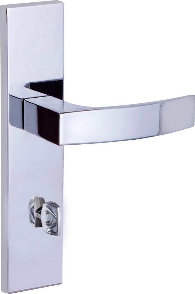 Fechadura Espelho Interna 55mm Quadratta Cromado Aliança