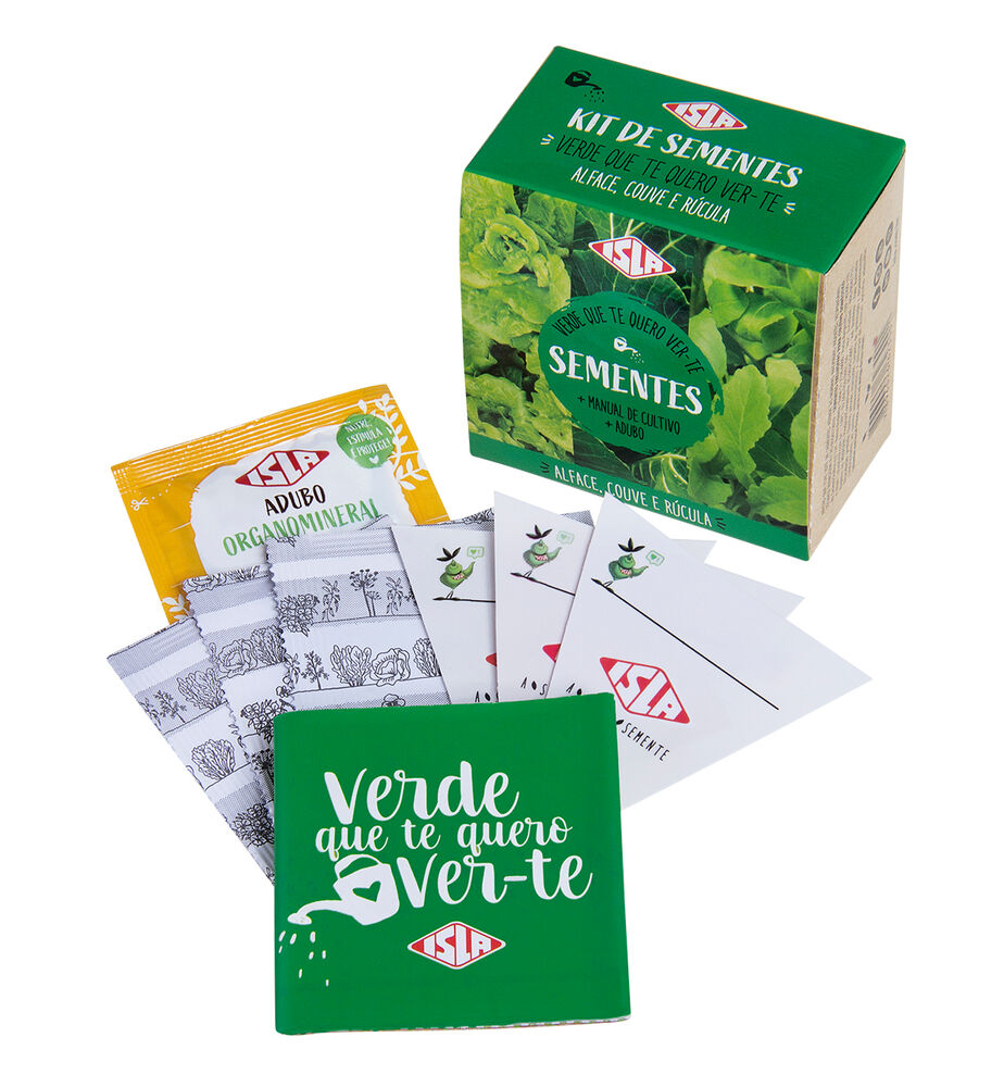 Kit Semente Verde Quero Ver Te Isla