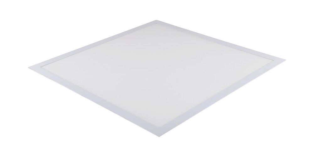 Painel LED Embutir 6W 3000K Quadrado Luz Amarela Vitralux