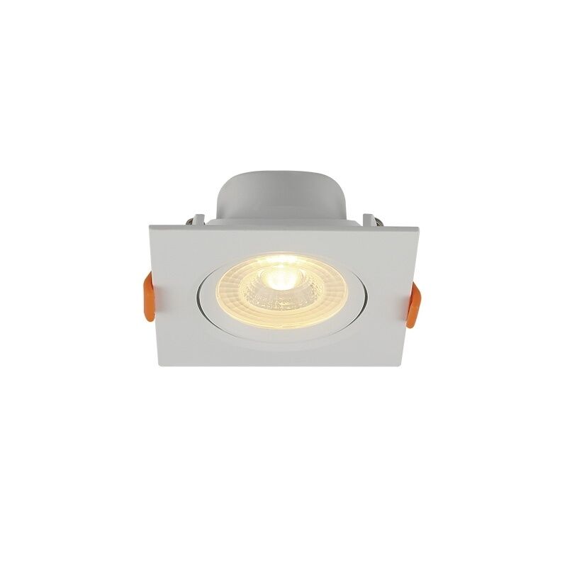Spot de Embutir LED Quadrado 3W 3.000K Luz Branca Blumenau Iluminação