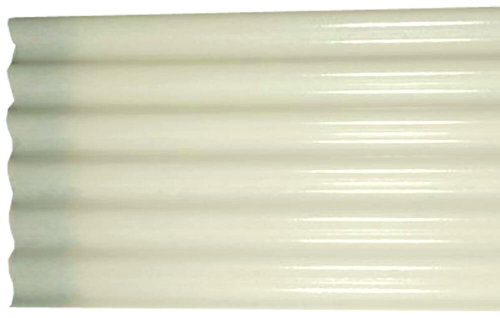 Telha Fibra de Vidro Bakof Tec  Onda Alta 110x153cm Incolor