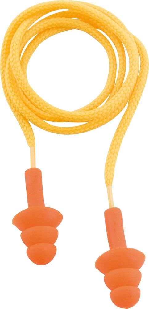 Protetor Auricular de Silicone Vonder Laranja