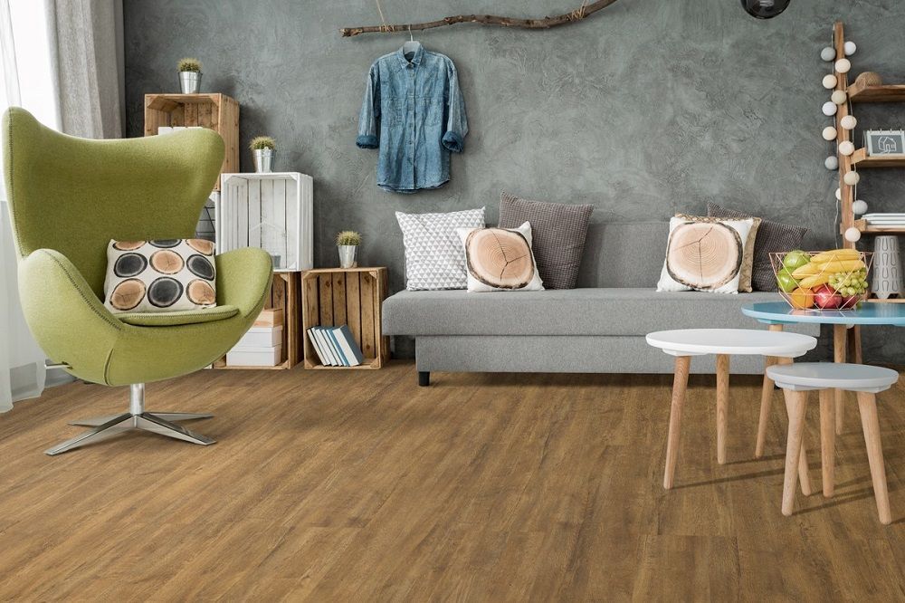 Piso Laminado Click Eucafloor Gran Elegance 8mmx44x1,35m Carvalho Ouro