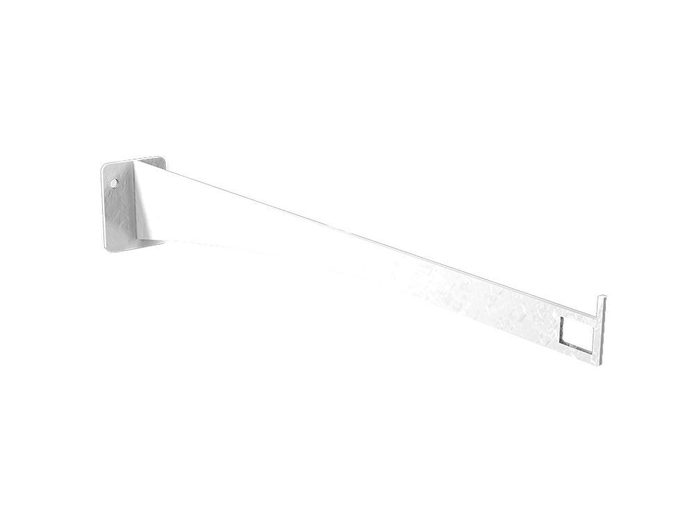 Suporte para Prateleira Aço Reitz Clean 20cm Branco