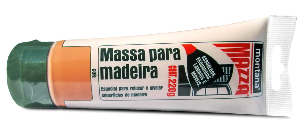 Massa para Madeira 220g Verde Montana